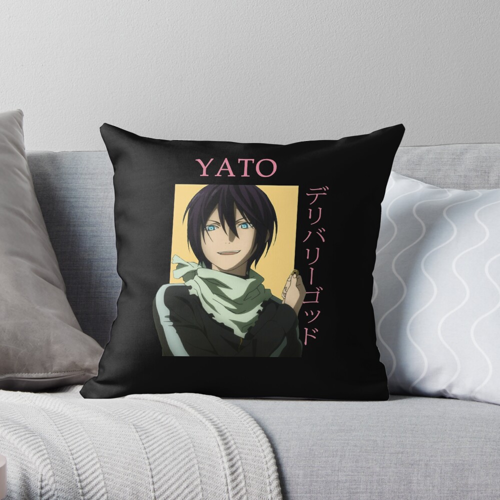 Special Yato Noragami God Of Fortune Anime Throw Pillow by kino-san TP-V2CYHHR9
