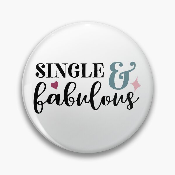 Item preview, Single And Fabulous, Singles Awareness Day, Anti Valentines Day Gift Ideas designed and sold by coilsandglory.