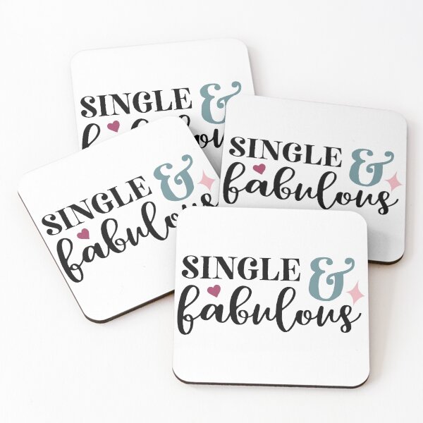 Item preview, Single And Fabulous, Singles Awareness Day, Anti Valentines Day Gift Ideas designed and sold by coilsandglory.