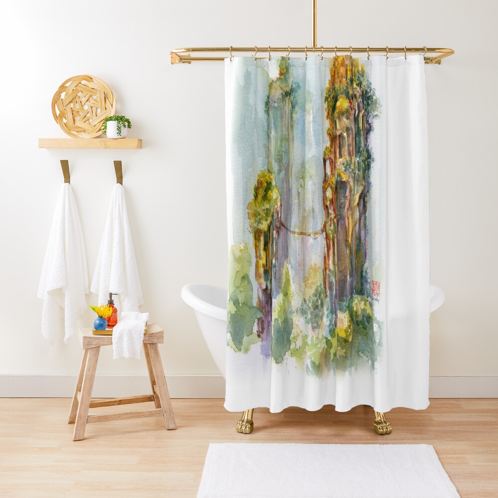 Item preview, Shower Curtain designed and sold by tony-moy.