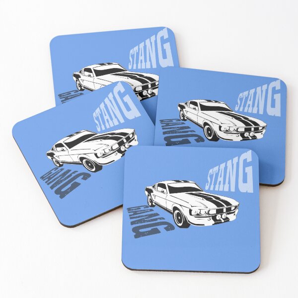 Item preview, Stang Gang Mustang Ford Choose Background Color designed and sold by lorrinani.