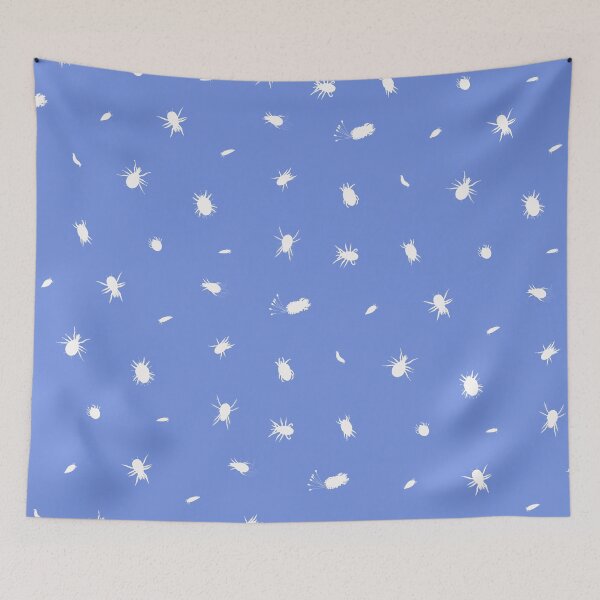 Item preview, Mite Pattern - Blue designed and sold by BiosecurityColl.
