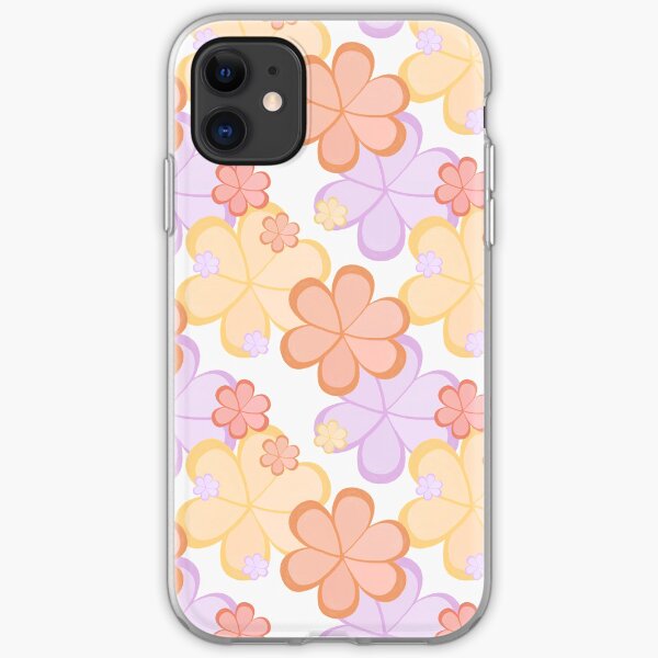 Flower Power pattern iPhone Soft Case
