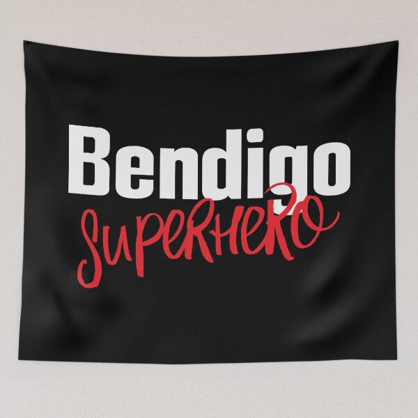 Item preview, Bendigo Superhero Australia Raised Me designed and sold by ProjectX23.