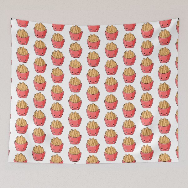 Item preview, French Fries Junk Food Kawaii designed and sold by karspaul.