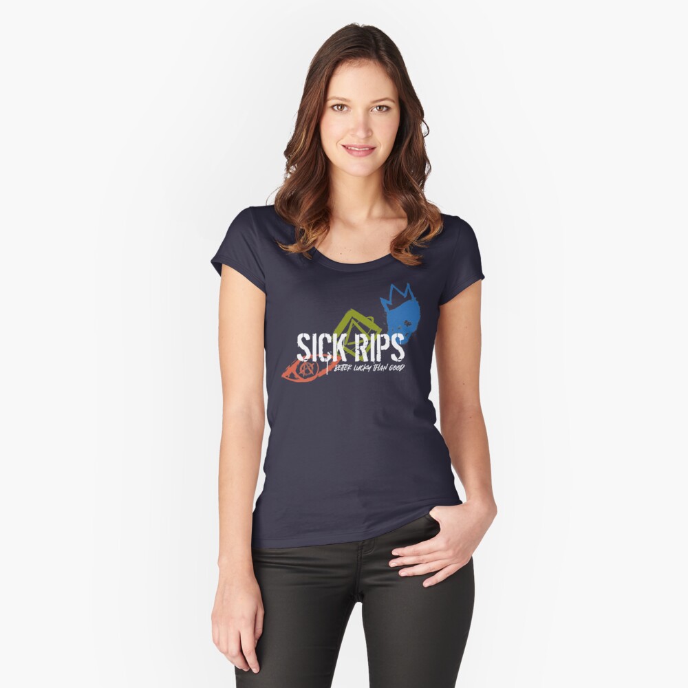 Item preview, Fitted Scoop T-Shirt designed and sold by Atomikrin.