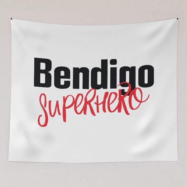 Item preview, Bendigo Superhero Australia Raised Me designed and sold by ProjectX23.