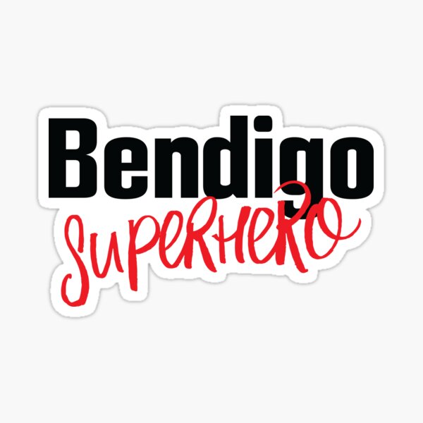 Item preview, Bendigo Superhero Australia Raised Me designed and sold by ProjectX23.