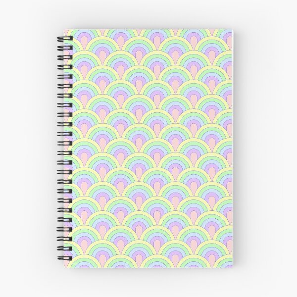 Item preview, Pastel Rainbow Wave Pattern designed and sold by MaplewoodMerch.