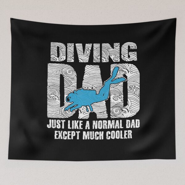 Item preview, Diving dad just like a normal dad except much cooler designed and sold by Captain Mood.