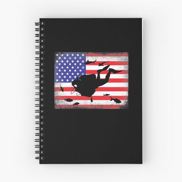 Item preview, Dive Flag Scuba Diving American Flag designed and sold by Captain Mood.