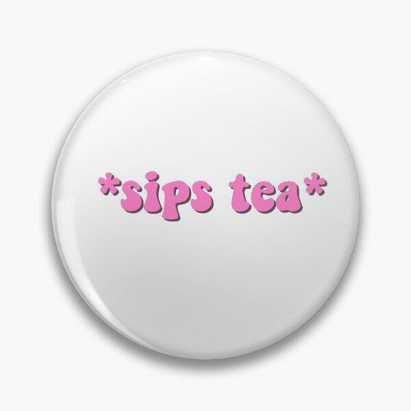 Item preview, sips tea  designed and sold by pnkrose.