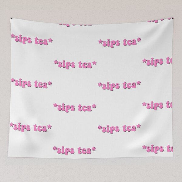 Item preview, sips tea  designed and sold by pnkrose.