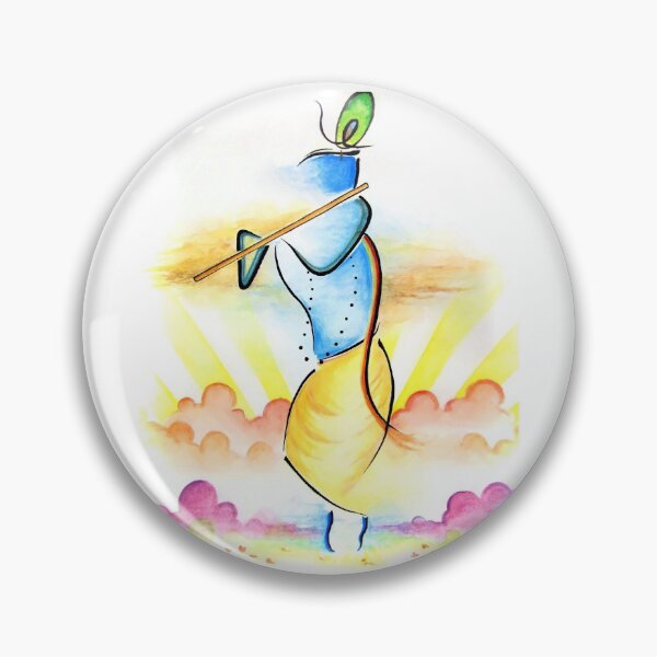 Item preview, Divine Sunrise Krishna designed and sold by eufouria.