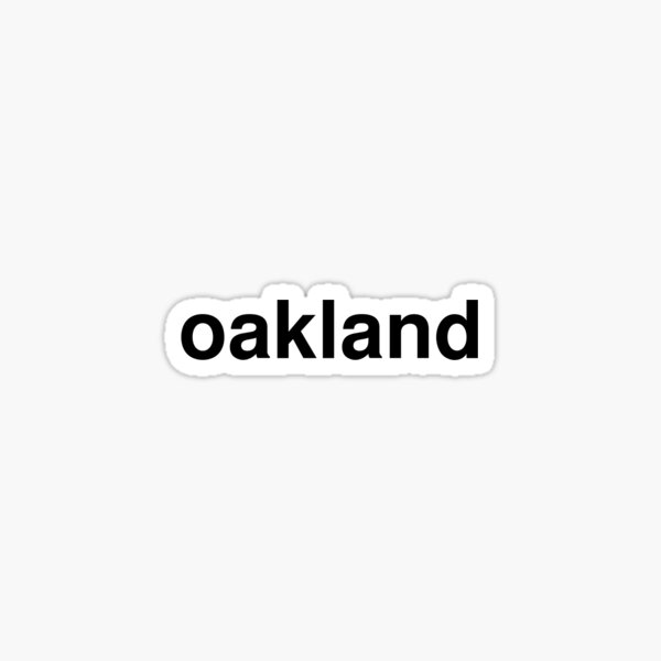 oakland Sticker