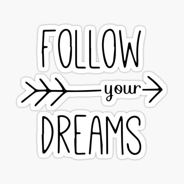 Item preview, Follow your dreams designed and sold by Carlson Nji.