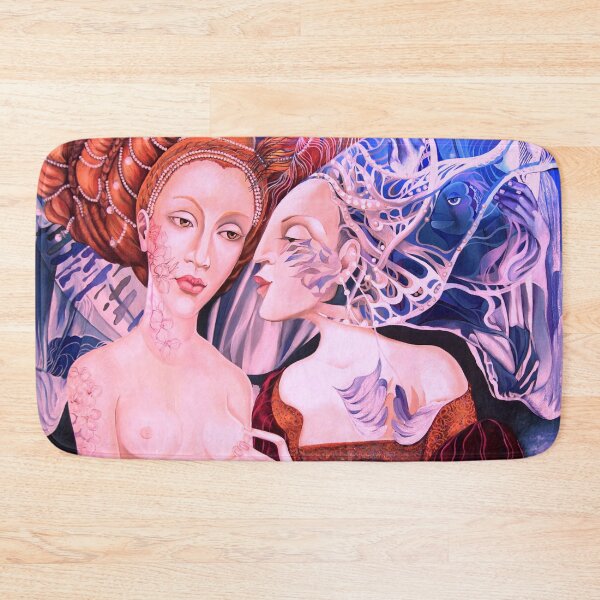Item preview, The Two Ladies- Winter and Autumn designed and sold by Tatyana Binovska.