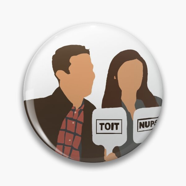 Item preview, Toit Nups Jake and Amy, Brooklyn 99 designed and sold by mostly-musicals.