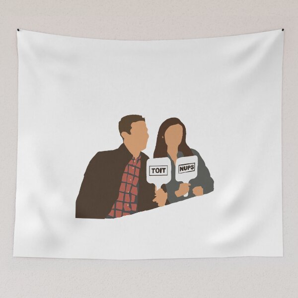Item preview, Toit Nups Jake and Amy, Brooklyn 99 designed and sold by mostly-musicals.