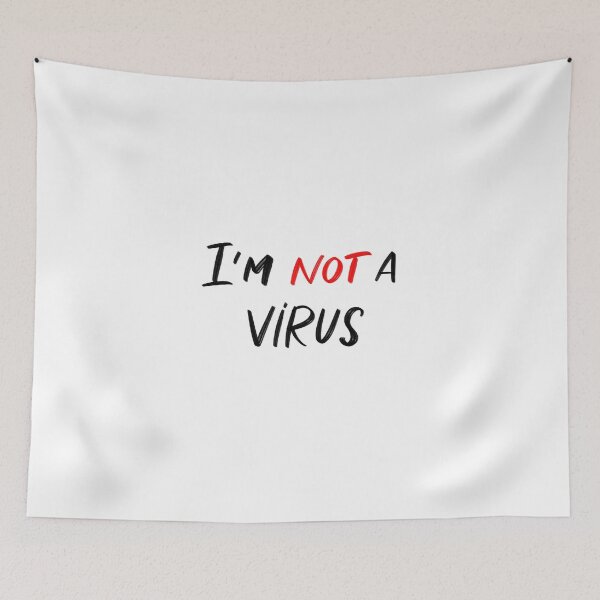 Item preview, I'm not a virus calligraphy designed and sold by VadimFromm.