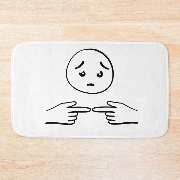 Item preview, Shy Fingers and a Shy Face designed and sold by Good-Find.