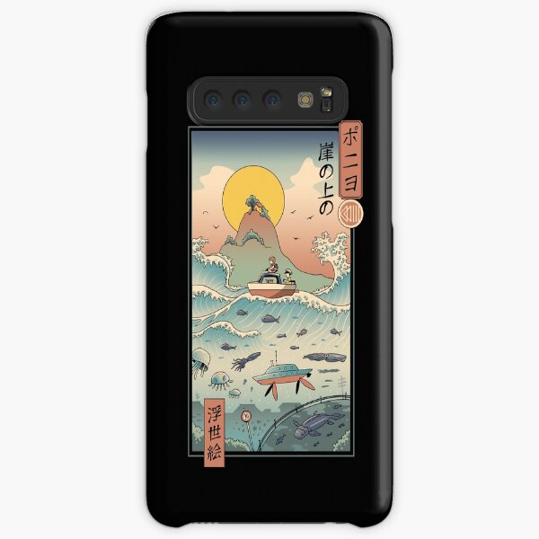 Ukiyo e by the Sea Coque rigide Samsung Galaxy