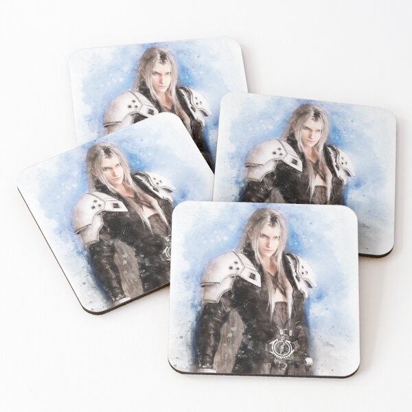 Item preview, Sephiroth watercolor designed and sold by PetsArt.