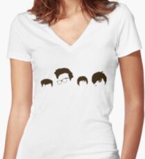 The Sound Of The Smiths Women's Fitted V-Neck T-Shirt