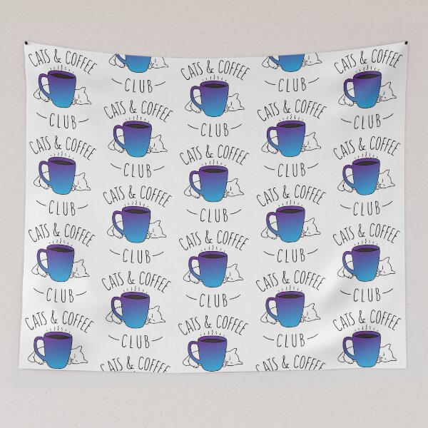 Item preview, CATS & COFFEE CLUB designed and sold by Pride Art.