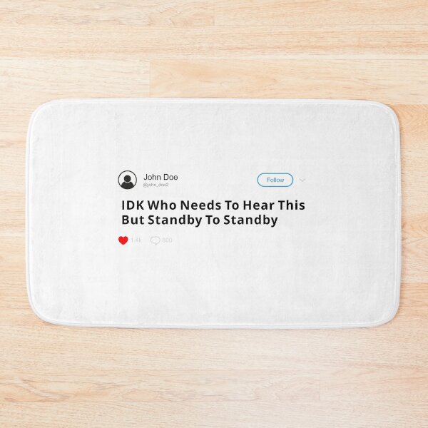 Item preview, IDK who needs to hear this designed and sold by askacorpsman.