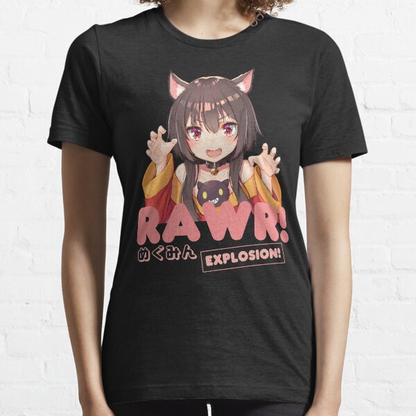 Megumin Neko Rawr! Essential T-Shirt