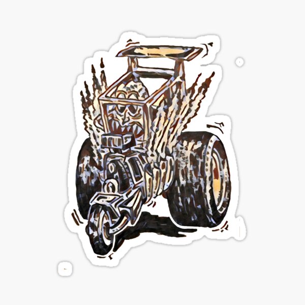 Item preview, RatRod Tuk Tuk Auto designed and sold by rooosterboy.