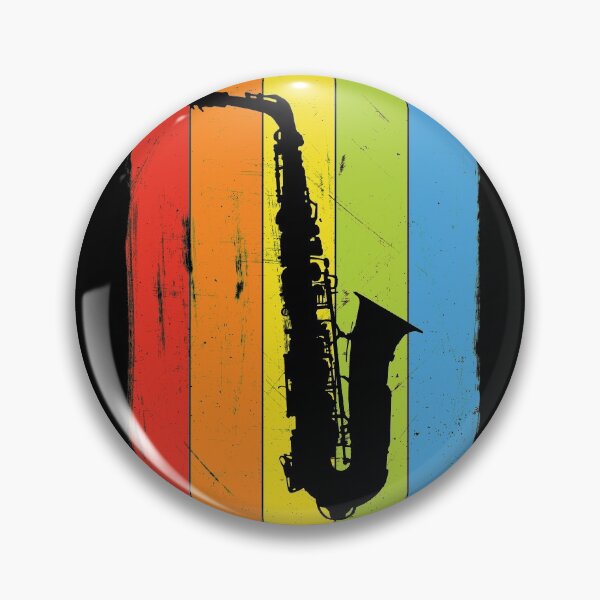 Item preview, Rainbow Saxophone designed and sold by Delightfully Cynical.