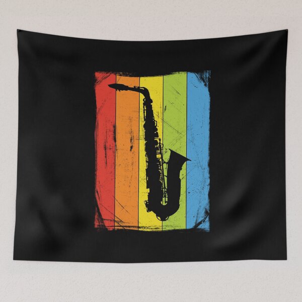 Item preview, Rainbow Saxophone designed and sold by Delightfully Cynical.