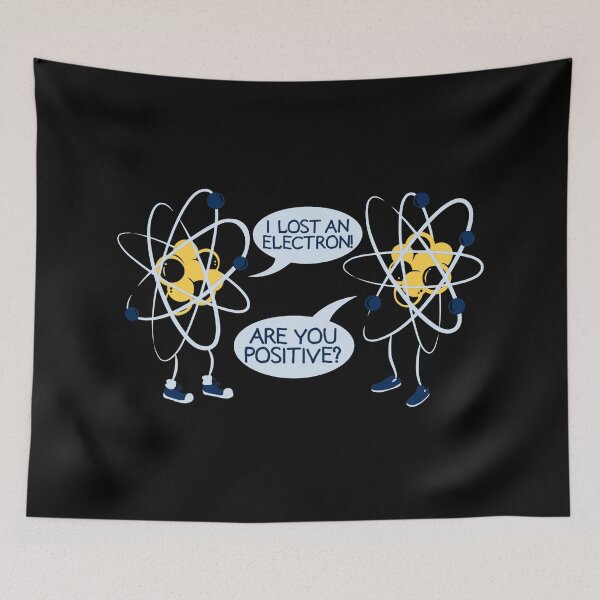 Item preview, Atom Proton Electron Positive Word Game designed and sold by FealHerion.