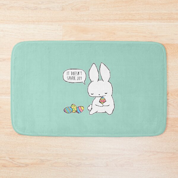 Item preview, Sad Konmari Bunny designed and sold by MaplewoodMerch.
