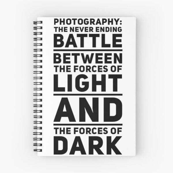 Item preview, Photography The Never Ending Battle Black Text designed and sold by TWMBDesigns.