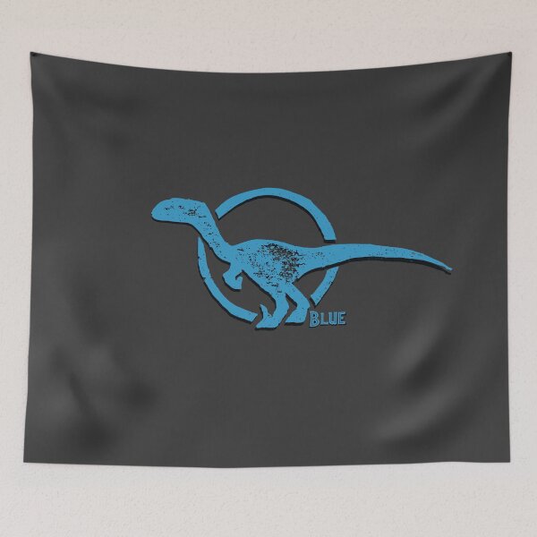 Item preview, Blue Raptor Velociraptor Logo Symbol Jurassic World designed and sold by Skizzenmonster.
