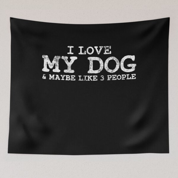 Item preview, Dog Introvert Sarcasm designed and sold by 4tomic.