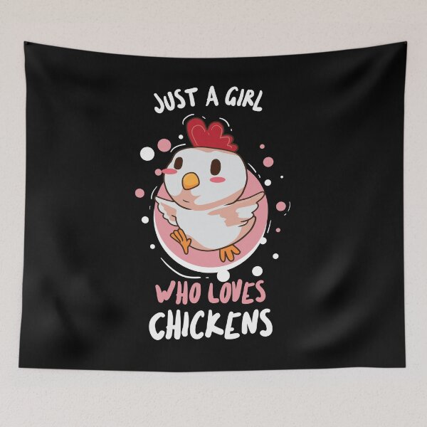 Item preview, Chicken Chick Girl designed and sold by 4tomic.