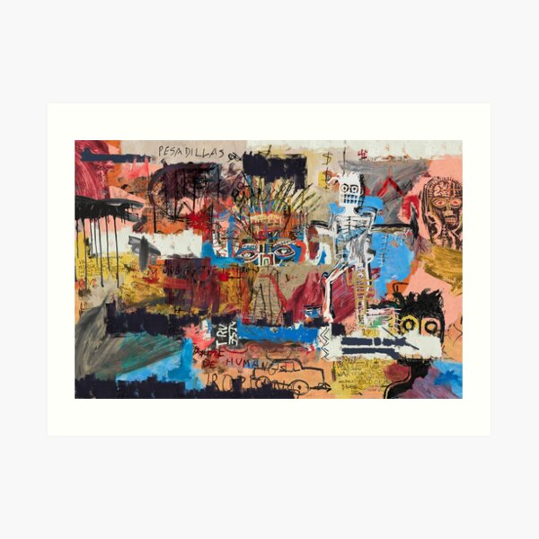 My vision became blurred Art Print