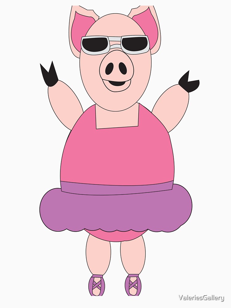When Pigs Dance by ValeriesGallery