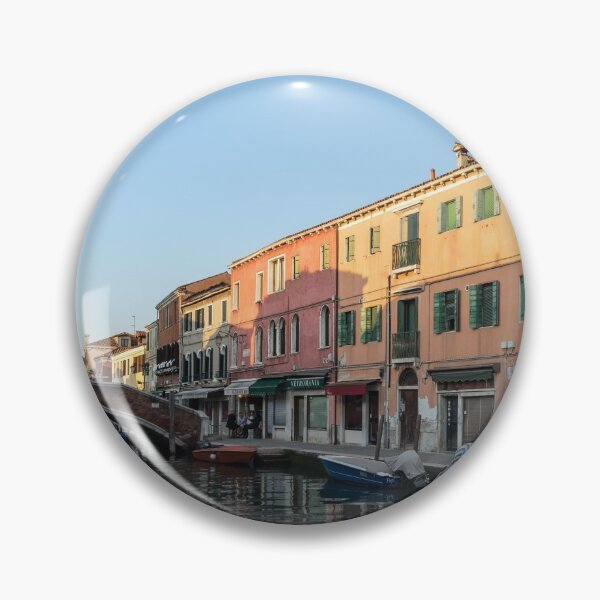 Item preview, Vibrant Murano Island - Silken Afternoon on the Glassmakers Canal Rio dei Vetrai  designed and sold by Georgia Mizuleva.
