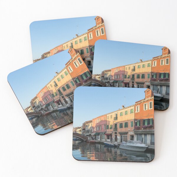 Item preview, Vibrant Murano Island - Silken Afternoon on the Glassmakers Canal Rio dei Vetrai  designed and sold by Georgia Mizuleva.