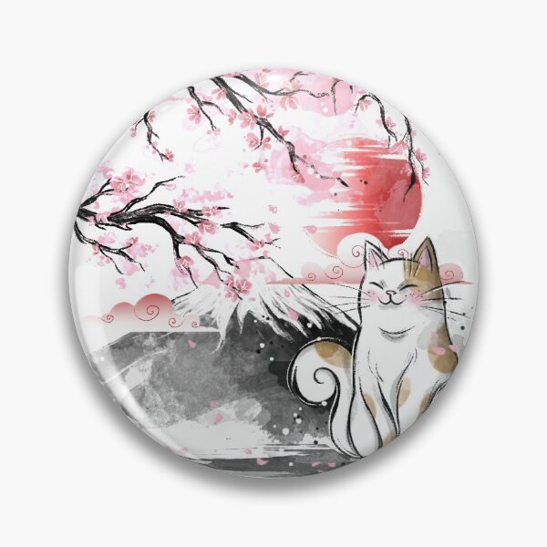 Item preview, Sakura cat designed and sold by Daisyart-lab.