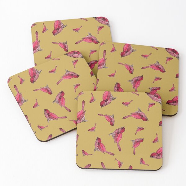 Item preview, Pretty Little Red Birds designed and sold by RosalieReeves.