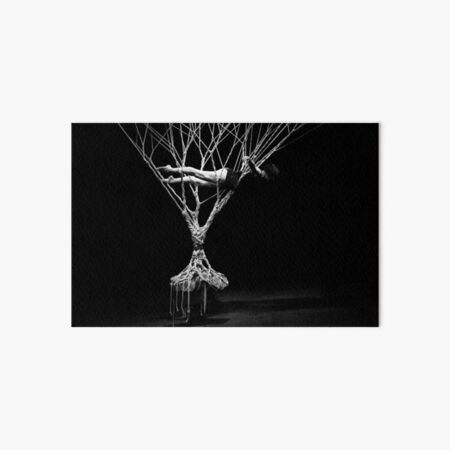 Paloma Negra Art Board Print