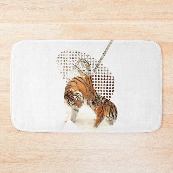 Item preview, Tiger and Cub Abstract  designed and sold by Paulele.