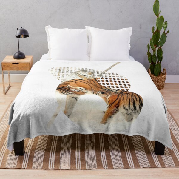 Item preview, Tiger and Cub Abstract  designed and sold by Paulele.