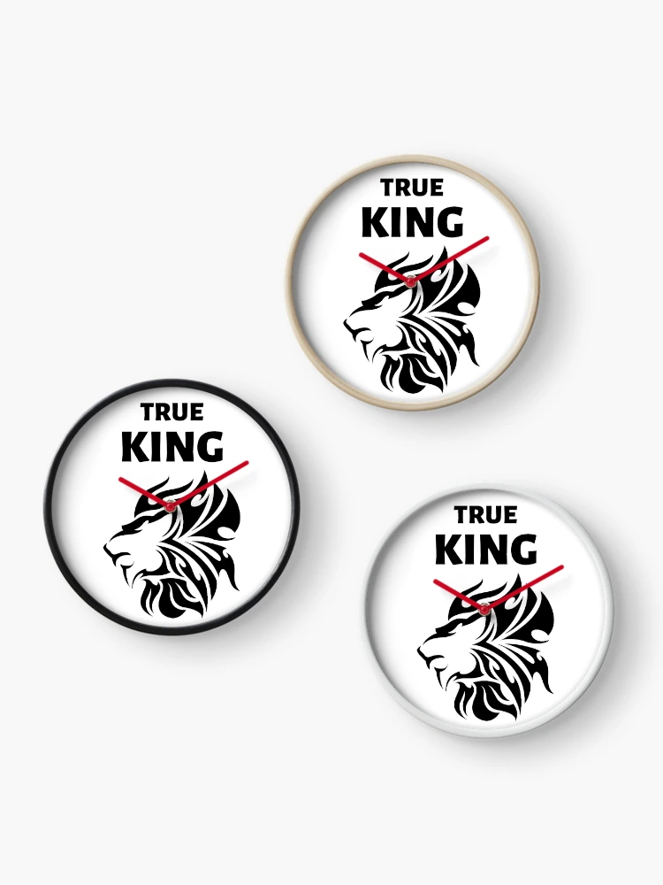 Thumbnail 3 of 4, Clock, True King ! designed and sold by RIVEofficial.